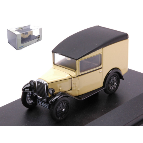 AUSTIN SEVEN RN VAN PRIMROSE 1923 CREAM YELLOW 1:43 Oxford Auto Stradali