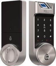 Fingerprint Keyless Door Lock Smart Security Deadbolt Lock 5 in 1 Entry Door