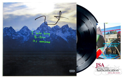 VIOLENT CRIMES* Kanye West Signed Autographed YE Vinyl Album LP