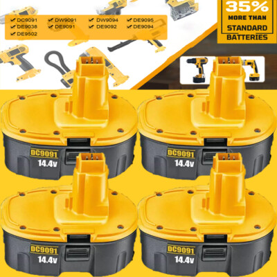 vhbw Akku Ersatz für Dewalt DE9038, DE9091, DE9092, DE9094, DE9502