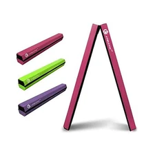 JC-ATHLETICS 8FT Balance Beam Folding Floor Gymnastic Equipment for Kids Todd...