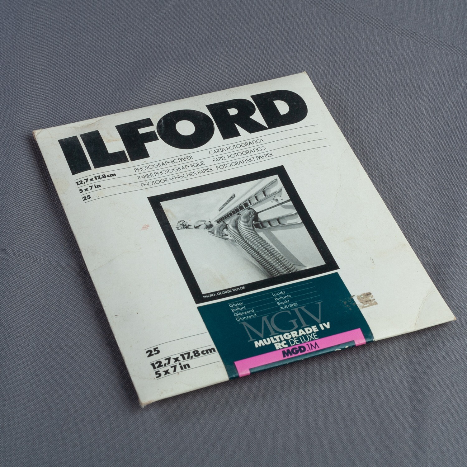 Papier Ilford Multigrade FB Warmtone 8x10 Glossy - 25 Feuilles - NOS