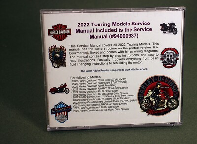 2022 Harley-Davidson Touring Models Service Manual Owners Manual