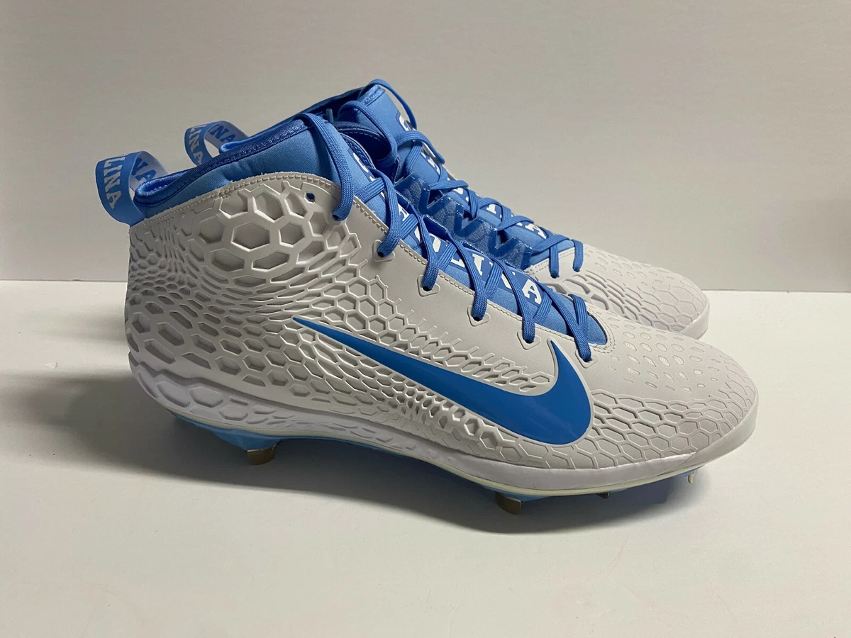 Nike Zoom Trout 5 UNC Tar Heels Metal Baseball Cleats AV4493-100 Size 14 | eBay