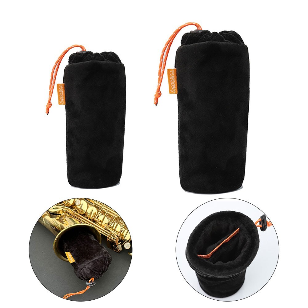 Black Saxophone Storage Bag with Fine Workmanship Convenient and Portable