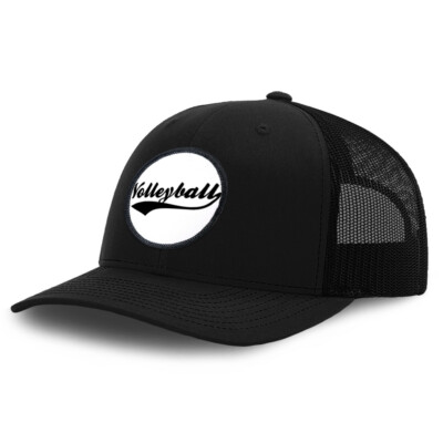 Patch Hat Trucker Baseball Cap Volleybal Sports Decal Dad Hat for Men & Women