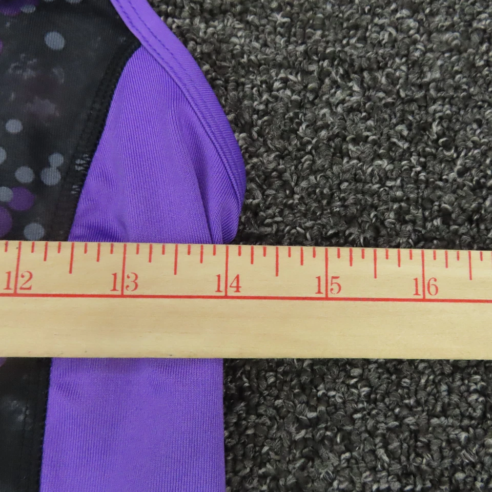 Camiseta sin mangas Champion para mujer pequeña púrpura y gris dúo seca sin mangas entrenamiento damas Foto 3 de 4