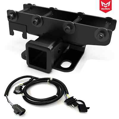 MaxMate HC2J001KMX 2-in Hitch Receiver & Wiring Harness 2007-2018 Jeep Wrangler