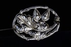 Vintage DaneCraft Sterling Silver Oak Leaf Acorn Branch Brooch Pin - 8.2g — photo 4