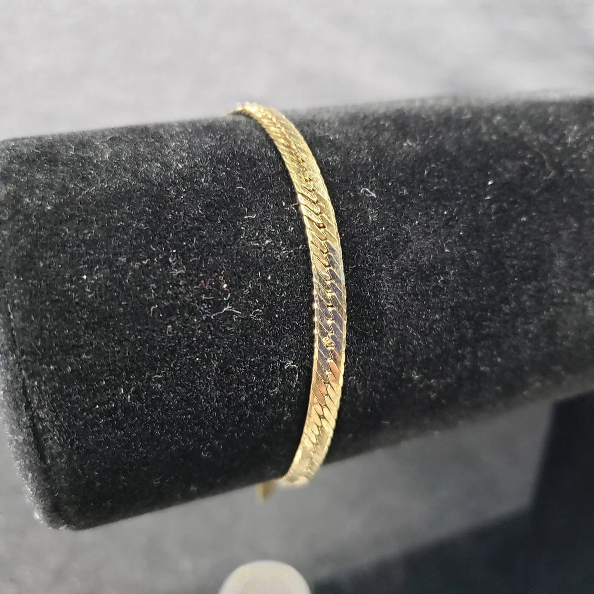 Herringbone chain bracelet deals