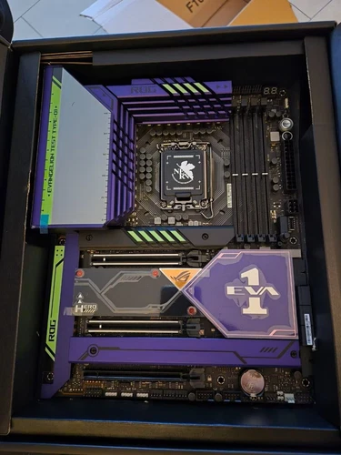ASUS ROG Maximus Z690 Hero Eva Evangelion + Intel Core i9 12900KS + 128GB DDR5