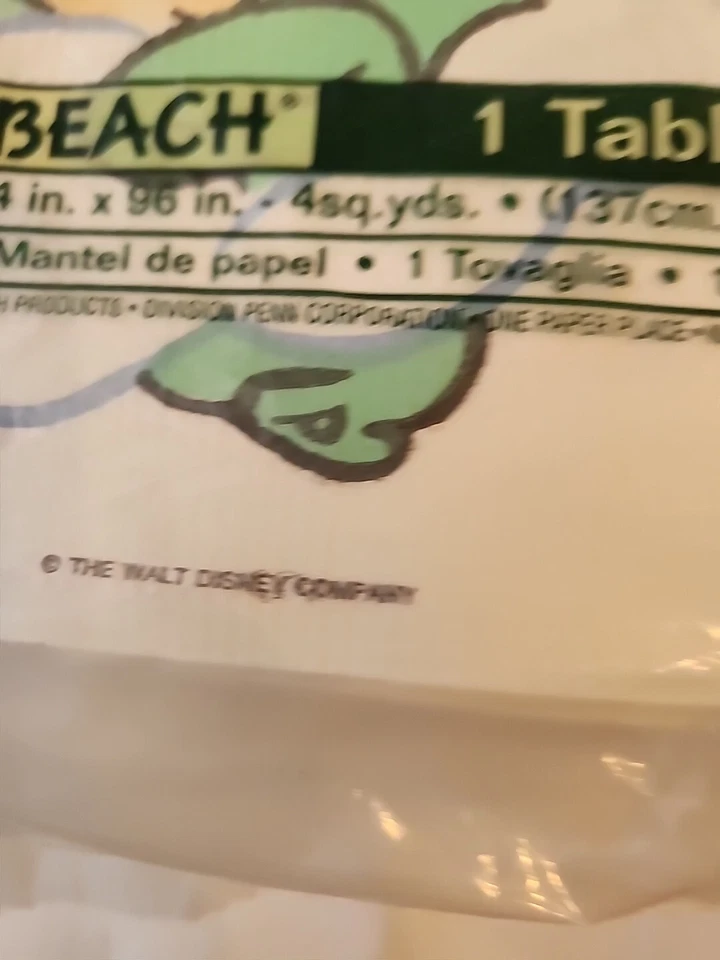 Capa de Mesa Vintage Disney Baby Mickey Minnie Pluto Chá de Bebê Revelação de Gênero - Imagem 2 de 3