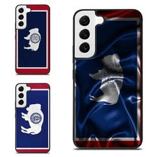 Banner Wyoming State For Samsung Galaxy Z Fold Flip 3 4 5 6 Trendy Case