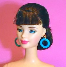Dreamz NEON BLUE MOD HOOPS Hoop Earrings Jewelry for 11.5" doll