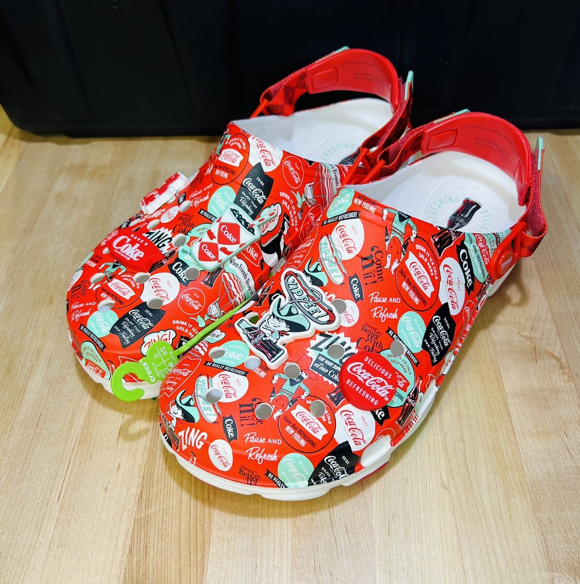 Crocs Coca-Cola All-Terrain Clogs Men 13 s-l400.jpg main image 2