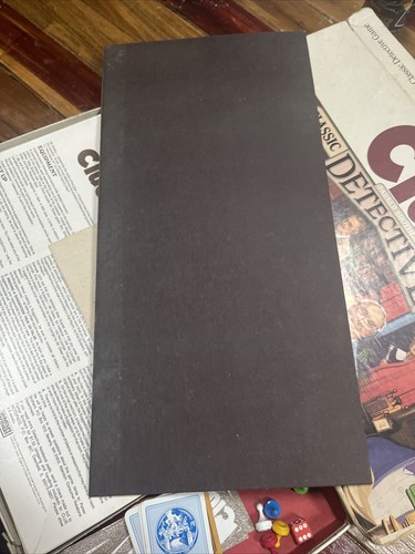 Vintage 1986 CLUE The Classic Detective Board Game Parker Brothers Pieces - Picture 7 of 9