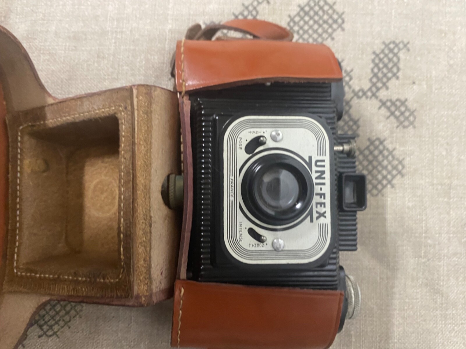 Appareil photo RUBI FEX ARGENTIQUE COLOR ultra 4X4,1960 + étuis cuir TBE FRANCE