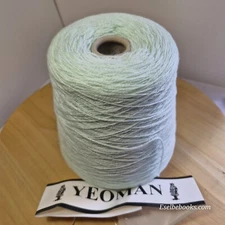 Yeoman Yarns Machine Knitting Yarn - 515 grams - pale green acrylic (C58)