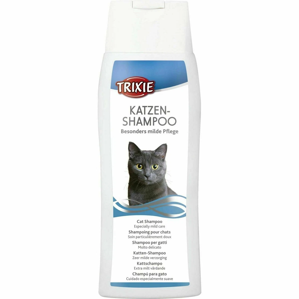 Trixie Cat Shampoo 250ml Bottle Mild Chamomile Extract