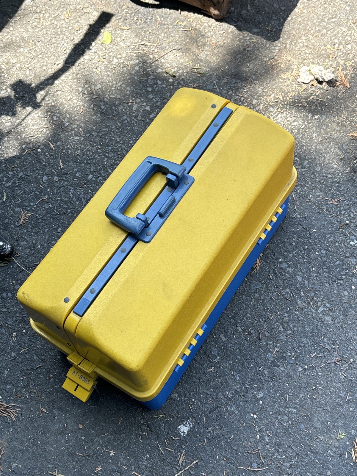 Fishermen S Outdoors, 6 Tray Tackle Box, 20 inches long, Plastic, Fish