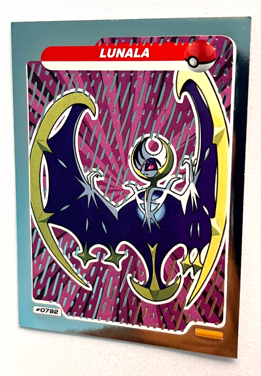 2025 POKEMON GOLD & SILVER Gigamax Sticker #193 LUNALA Peru
