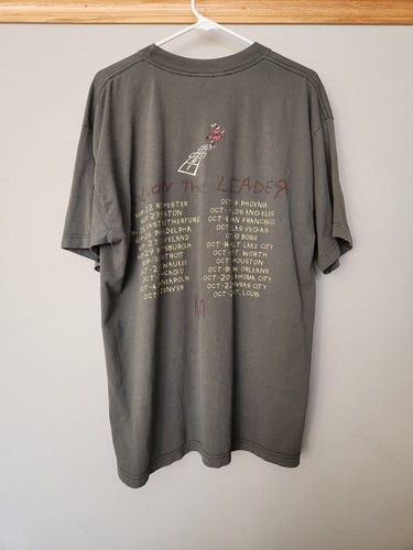 Vintage Korn Family Values 1998 Follow The Leader Tour XL Shirt Daten/Städte - Bild 2 von 9