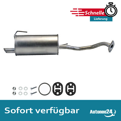 Endschalldämpfer für NISSAN MICRA IV 1.2 80 PS/1.2 DiG-S 80PS 2010- Auspuff