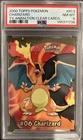 2000 Topps Pokemon TV Animation Clear Card Charizard #PC3 - PSA 8