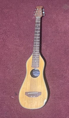 Ovation Applause AA-10 Voyager Mini Acoustic Travel Guitar Roundback with flaws