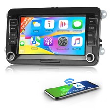 Für VW Caddy 2003-2013 GPS Navi 2 Din 4G+64GB Android 15 Autoradio Apple Carplay