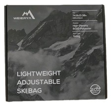 WEIERYA Lightweight Adjustable Ski Bag