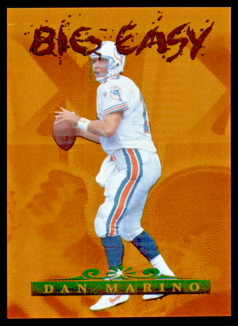 1996 Collector's Edge Big Easy Dolphins - Dan Marino #11 Gold Foil /2000