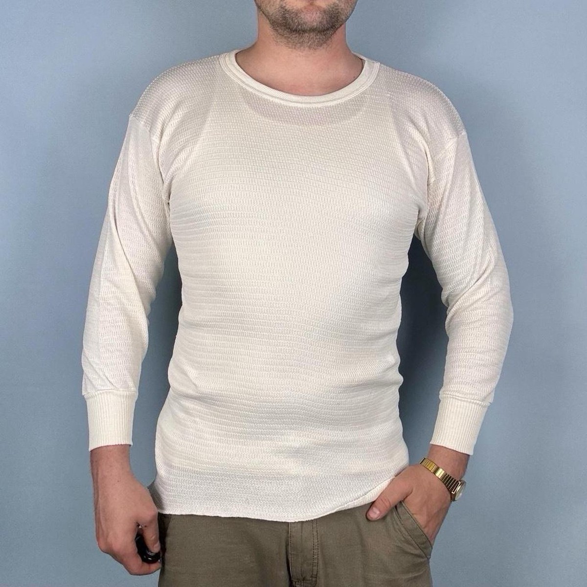 K*O様 70s〜80s Hanes thermal shirt usa製 1970s 1980s Vintage Hanes Long John Thermal Shirt White Mens XL | eBay