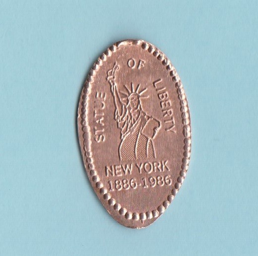 C. Statue Of Liberty ~ 1886-1986 ~ New York, New York Harbor, NY
