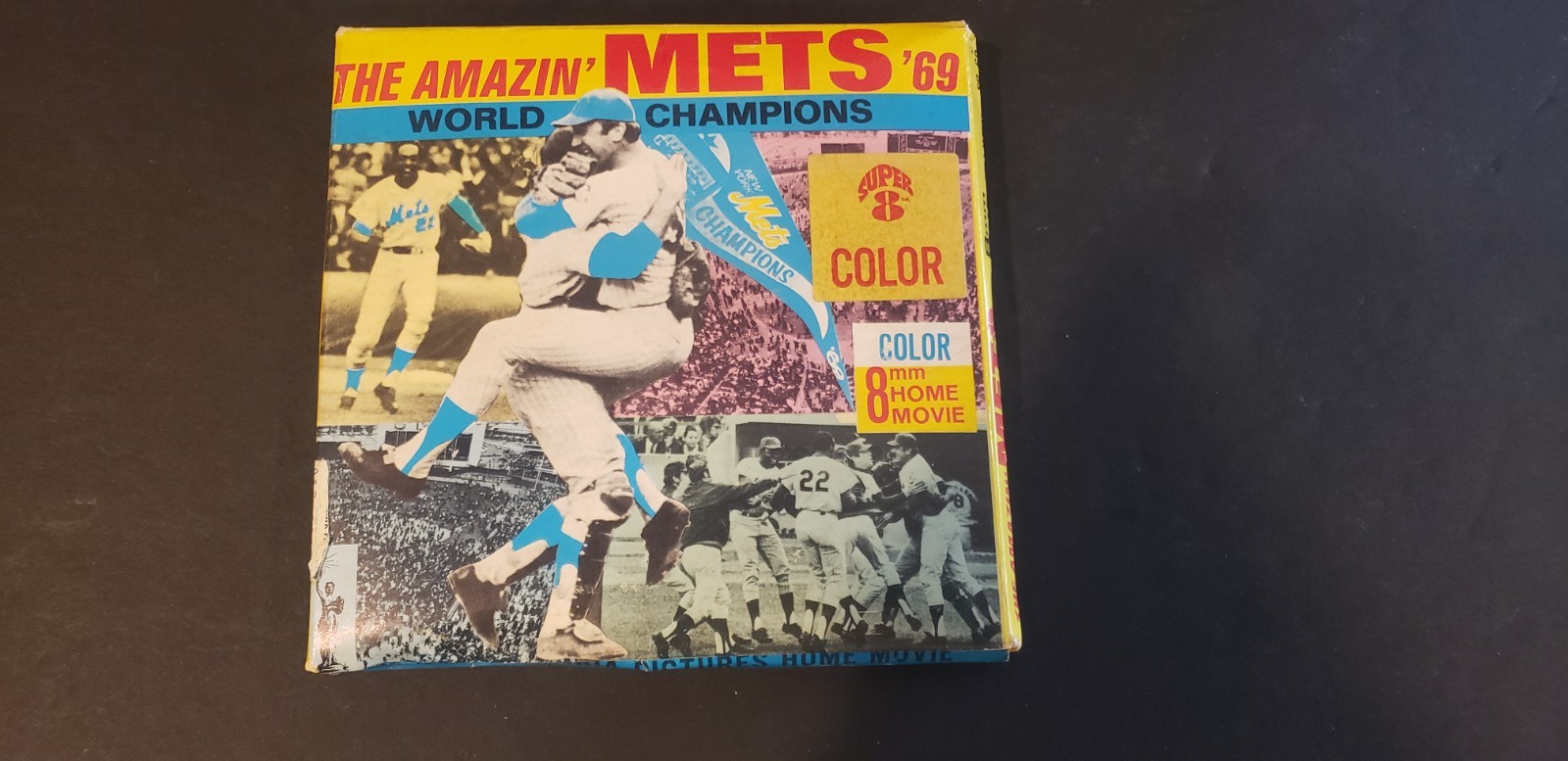 Vintage 1969 New York Amazin' Mets 8mm Home Movie - COLOR - w/ box thumbnail 6
