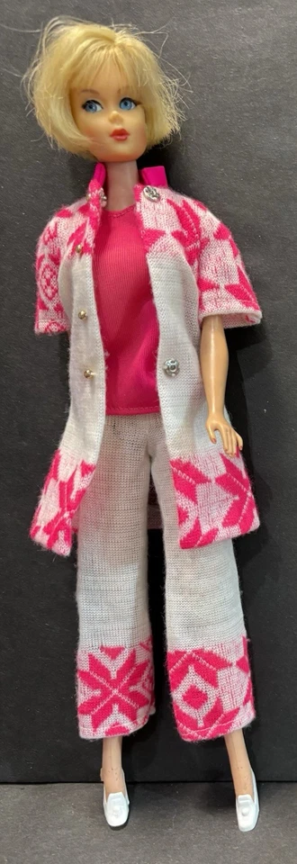Mattel Vintage 1971-72 Barbie Fun Flakes #3412 Complète Tenue Seule - Photo 1/4