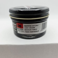 Tarrago Shoe Polish 06 Dark Brown Cream Leather Protector 1.76 oz. 50ml Boot