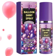 30ml Balloon Gloss Spray Quick Drying Balloon Shine Spray for Latex Balloons
