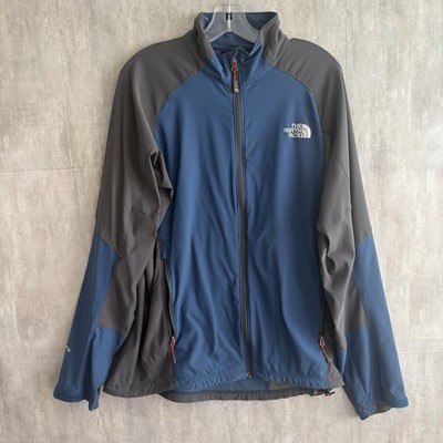 The North Face Jacket Men s Large Summit Series Soft Shell Blue Full Zip Outdoor