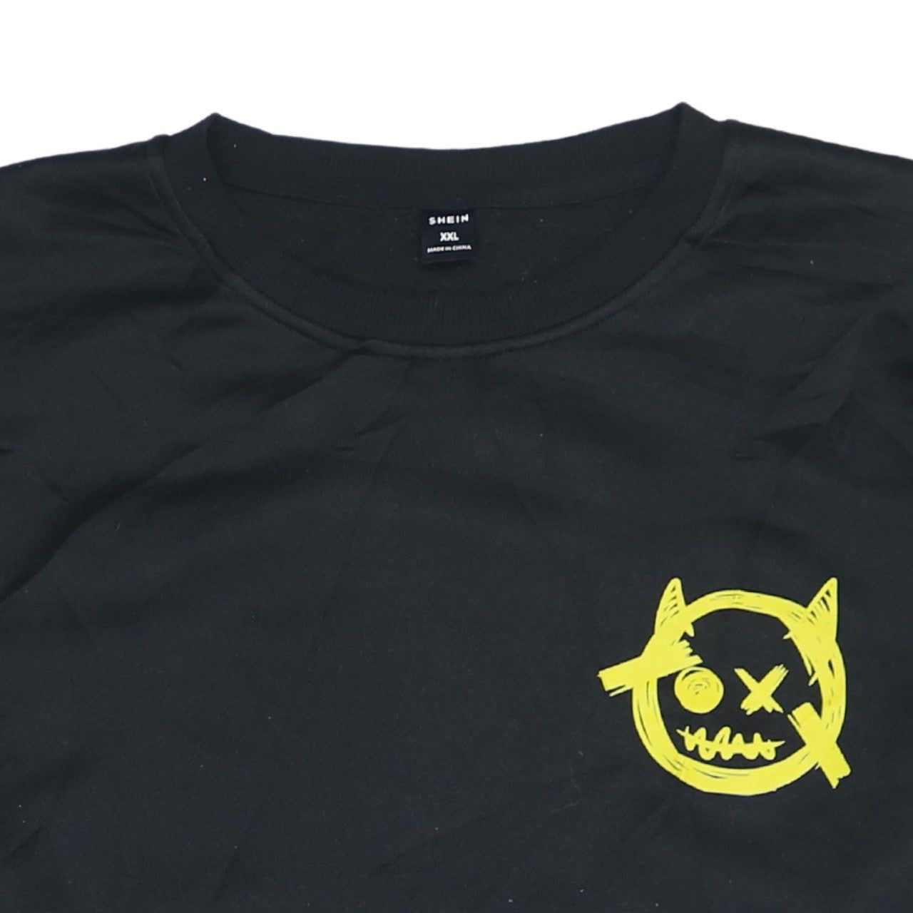Shein Black Sweatshirt Mens 2Xl image 3