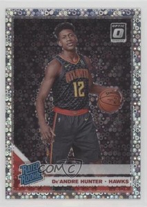 2019 Panini Donruss Optic Rated Fast Break Prizm De'Andre Hunter #198 Rookie RC