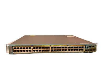 Cisco Catalyst 2960-S Netzwerk Switch PoE+ Stack Modul WS-C2960S-48LPS-L 48 Port