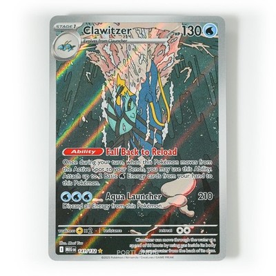 Pokemon - Clawitzer - 141/132 - Mega Evolution - Illustration Rare