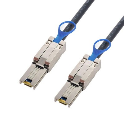SFF8088 zu SFF8088 Kabel, MiniSAS SFF8088 26polig, 4 x 4LaneDatendiskette, Ra...