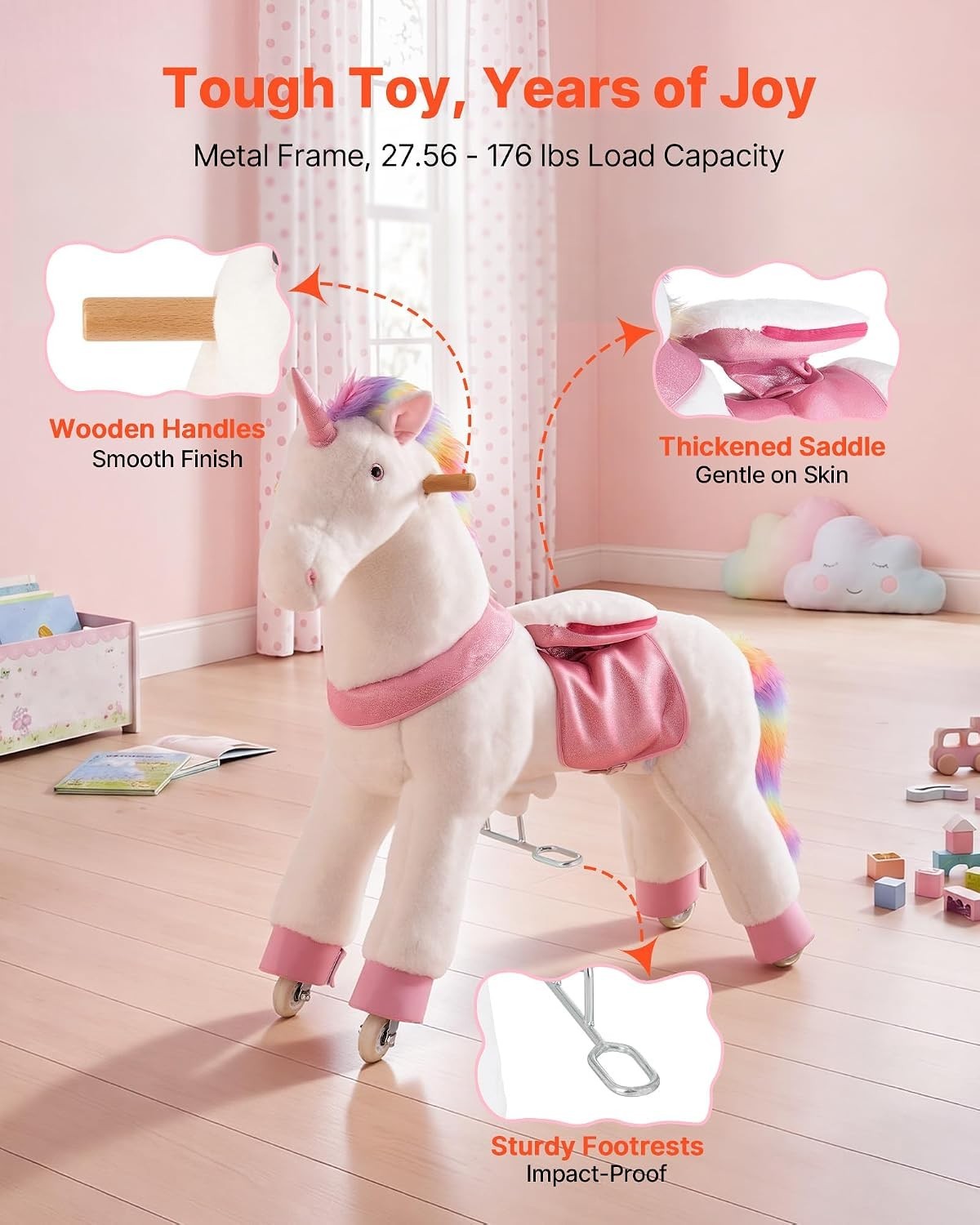 Unicorn Ride-On
