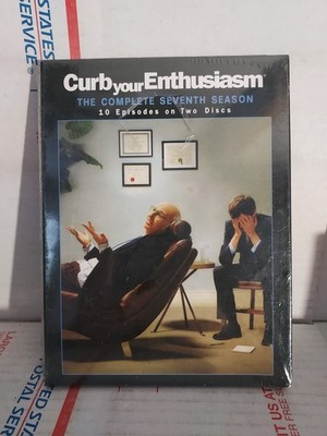 New Sealed Curb Your Enthusiasm: Complete Season 7 - DVD - 2 disc set - #196