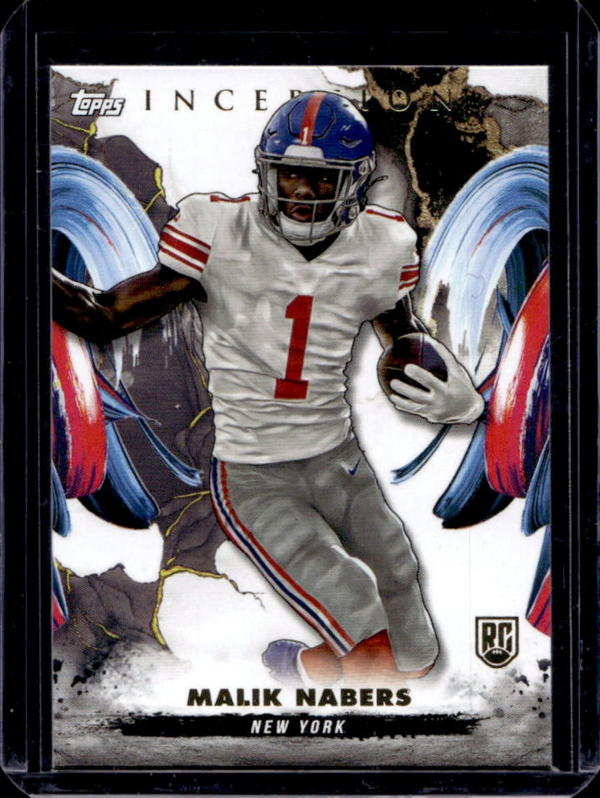 2024 Topps Inception Malik Nabers Rookie RC #170 Giants