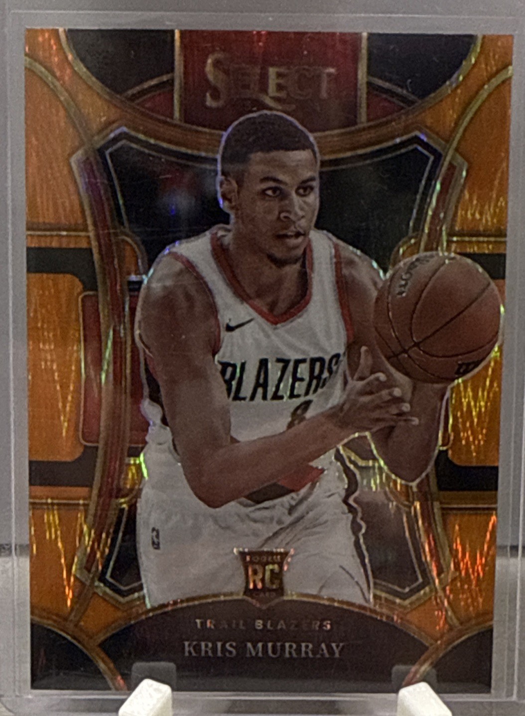 Kris Murray ORANGE TECTONIC PRIZM MEZZANINE 2023-24 Panini Select RC #306