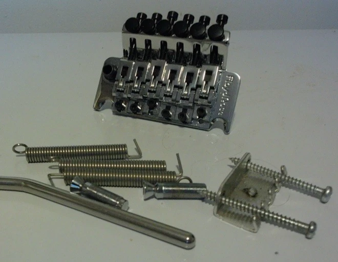 Floyd Rose FRUK1-SS-RD Schraubenset Rot Stainless Steel « Schraube