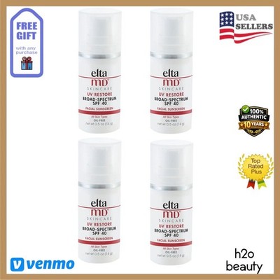 Elta MD UV Restore Broad Spectrum SPF40 14g*4 / EXP02/27 / Travel Size